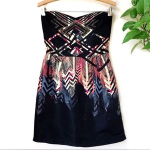 URBAN OUTFITTERS Ecote Beaded Strapless Dress M